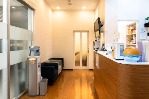 草加クレイン歯科、受付