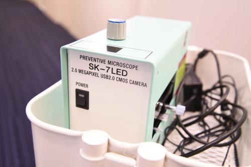 南柏クレイン総合歯科、位相差顕微鏡