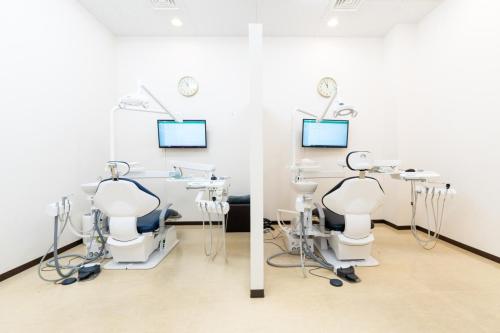 草加クレイン歯科、診療室